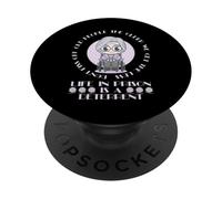 La Vida Divertida en prisión es un Elemento disuasorio PopSockets PopGrip Adhesivo