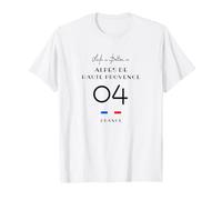 La Vida en Alpes-DE-Haute-Provence Número 04 Francia Digne Camiseta