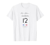 La Vida en AVEYRON Número 12 Rouergue Millau Occitanie Francia Camiseta