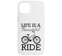 La vida en bicicleta retro es un paseo hermoso Carcasa para iPhone 14 Plus
