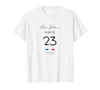 La Vida en CREUSE Número 23 Departamento Guéret Aquitania Camiseta gráfica económica