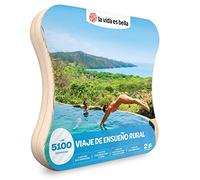 LA VIDA ES BELLA Caja Hombre o Mujer-Viaje de ensueño Rural-Ideas Regalos Originales 1 Noche con Desayuno y Cena o SPA para 2 Personas, Unisex-Adult, Multi-Colour, One Size