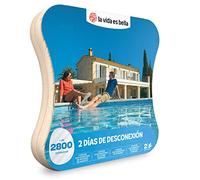 LA Vida ES Bella - Caja Regalo para Hombre o Mujer - 2 días de desconexión - Ideas Regalos Originales - 1 Noche con Desayuno para 2 Personas