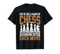 La Vida es como un Juego de ajedrez - Vintage Chess Lover Camiseta