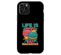 La vida es corta Come macarons Carcasa para iPhone 11 Pro