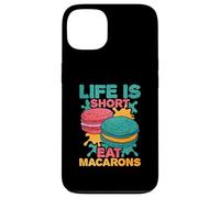 La vida es corta Come macarons Carcasa para iPhone 13