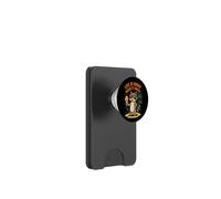 La vida es corta, hazlo dulce helado de mapache divertido PopSockets PopWallet para MagSafe