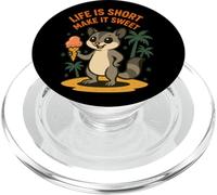 La vida es corta, hazlo dulce helado PopSockets PopGrip para MagSafe