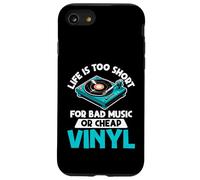 La Vida es Demasiado Corta para Mala música o Discos de Vinilo Baratos Carcasa para iPhone SE (2020) / 7/8