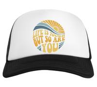 La Vida Es Dura, Pero Tú También Lo Eres Gorra De Béisbol Blanca White Baseball Cap Unisex Snapback