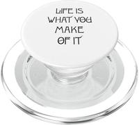 La Vida es lo Que Haces de Ella PopSockets PopGrip para MagSafe