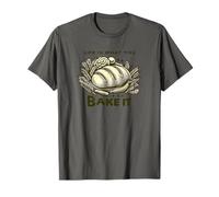 La vida es lo que horneas Panadería Hornear Pan fresco Pasteles Camiseta