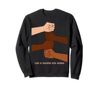 La vida es más brillante con amigos Día de la amistad Mejor amigo BFF Sudadera