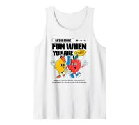 La Vida es más Divertida Cuando estás aquí (BFF Best Friends) Camiseta sin Mangas