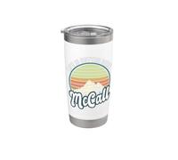 La vida es mejor aquí, McCall, Idaho Vaso térmico de acero inoxidable de doble pared