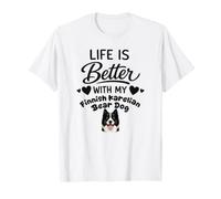 La Vida Es Mejor con Mi Perro de Oso de Carelia Camiseta