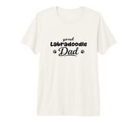 La Vida Es Mejor con Mi Perro Labradoodle Camiseta Premium