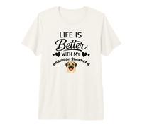 La Vida Es Mejor con Mi Perro Pastor de Anatolia Camiseta Premium