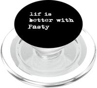La vida es mejor con Pasty Funny Cornish Pasty PopSockets PopGrip para MagSafe