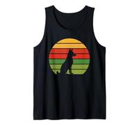 La Vida es Mejor con un Shih Tzu - Vintage Retro Camiseta sin Mangas