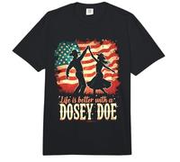 La Vida es Mejor con una Danza Cuadrada de Dosey Doe Comfort Colors Adult Heavyweight T-Shirt
