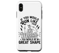 La Vida es Mejor con una fogata de Campamento para Perros Carcasa para iPhone XS MAX