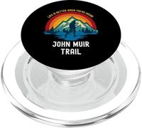 La Vida es Mejor Cuando estás Caminando por John Muir Trail PopSockets PopGrip para MagSafe