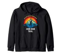 La Vida es Mejor Cuando estás Caminando por John Muir Trail Sudadera con Capucha