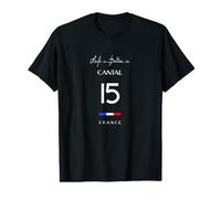 La Vida es Mejor en CANTAL 15 Haute Auvergne Aurillac Francia Camiseta gráfica económica