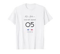La Vida es Mejor en HAUTES-Alpes Número 05 Brecha Briançon Francia Camiseta gráfica económica