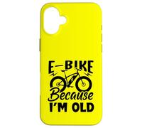La Vida es Mejor en una Bicicleta eléctrica: Porque Soy Viejo Carcasa para iPhone 16 Plus