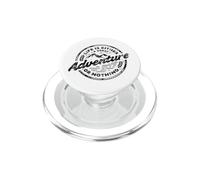 La Vida Es O Una Gran Aventura O Nada Naturaleza Montaña PopSockets PopGrip para MagSafe