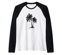 La Vida es Realmente Buena Todos los días es sábado Verano Playa Camiseta Manga Raglan