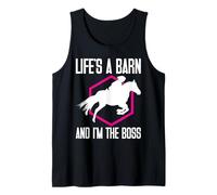 La vida es un granero y yo soy la madre del caballo jefe Camiseta sin Mangas