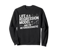 La Vida es un Modelo de regresión, Datos Divertidos y estadísticas Sudadera