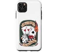 La Vida es una Apuesta, Solo Estoy Tratando - Estilo de Tatuaje Vintage Carcasa para iPhone 11 Pro MAX
