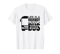 La vida es una autopista Bus Spotter Camiseta