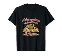 La Vida es una Aventura Espinosa Orgullo de Cactus de Arizona Camiseta