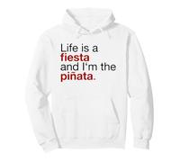 La Vida es una Fiesta (Declaración Divertida) Sudadera con Capucha