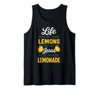 La Vida me DIO Algunos Limones Pero mi Jesús Él Be Makin Limonada Camiseta sin Mangas