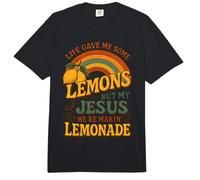 La Vida me DIO Algunos Limones Pero mi Jesús Él Be Makin Limonada Comfort Colors Adult Heavyweight T-Shirt