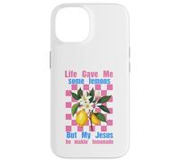 La Vida me DIO Algunos Limones Pero mi Jesús Él está Haciendo Limonada Carcasa para iPhone 14