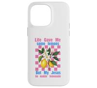 La Vida me DIO Algunos Limones Pero mi Jesús Él está Haciendo Limonada Carcasa para iPhone 14 Pro MAX