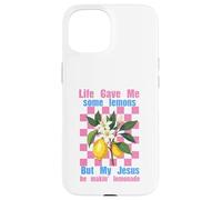La Vida me DIO Algunos Limones Pero mi Jesús Él está Haciendo Limonada Carcasa para iPhone 15