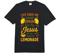 La Vida me DIO Algunos Limones Pero mi Jesús Él está Haciendo Limonada Comfort Colors Adult Heavyweight T-Shirt