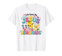 La Vida me DIO Algunos Limones Pero mi Jesús Él Estaba Haciendo Limonada Camiseta gráfica económica