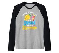La Vida me DIO Algunos Limones Pero mi Jesús Él Estaba Haciendo Limonada Camiseta Manga Raglan