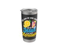 La vida me dio algunos limones pero mi Jesús Él Estaba haciendo limonada Vaso térmico de acero inoxidable de doble pared