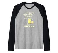 La Vida me DIO Algunos Limones, Pero mi Jesús él estará Haciendo Limonada Camiseta Manga Raglan