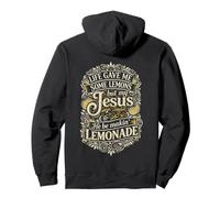 La Vida me DIO Limones Jesús Limonada Christian Sudadera con Capucha